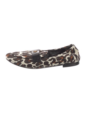 Tory Burch Animal Print Ballet Flats