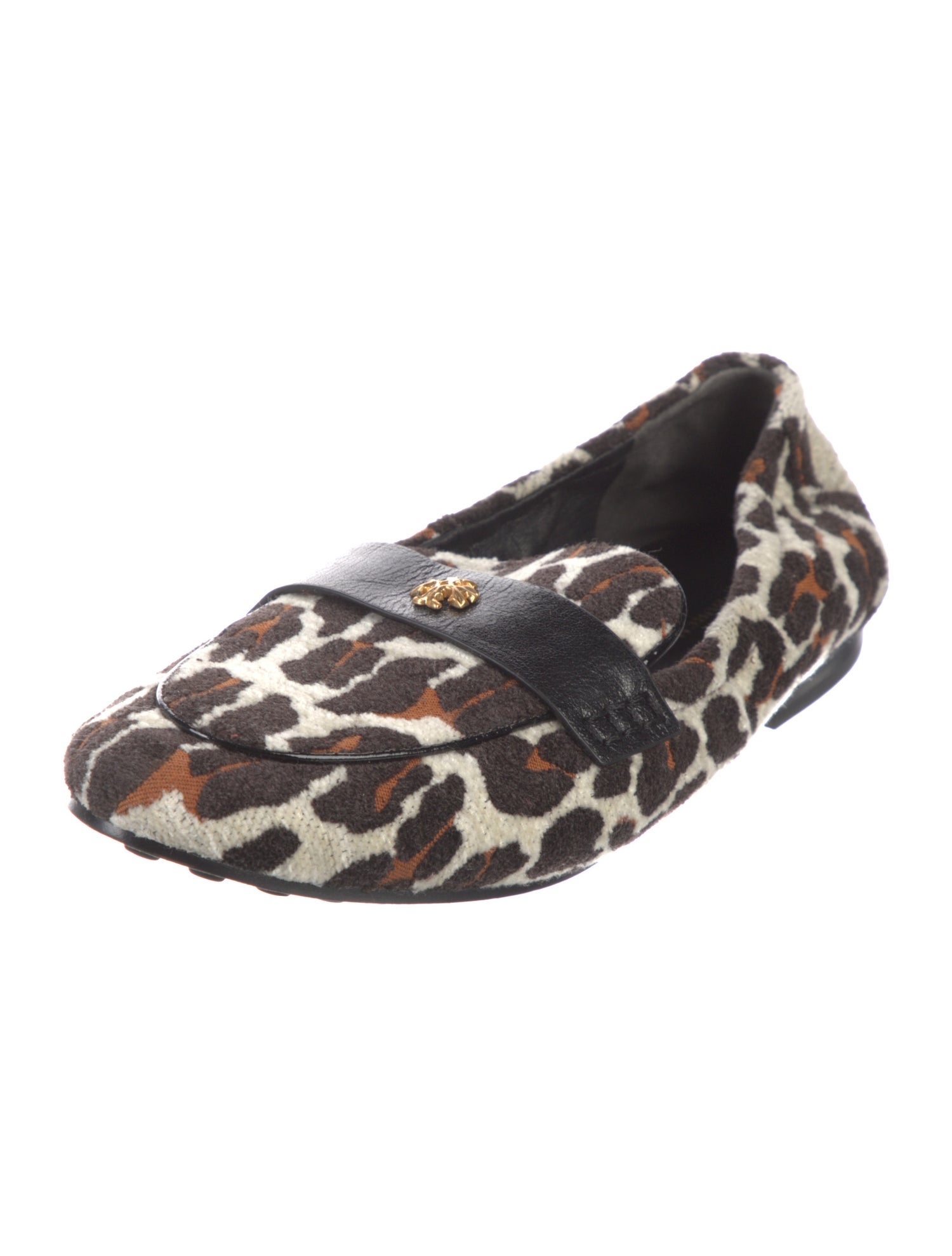 Tory Burch Animal Print Ballet Flats
