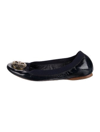Tory Burch Patent Leather Ballet Flats