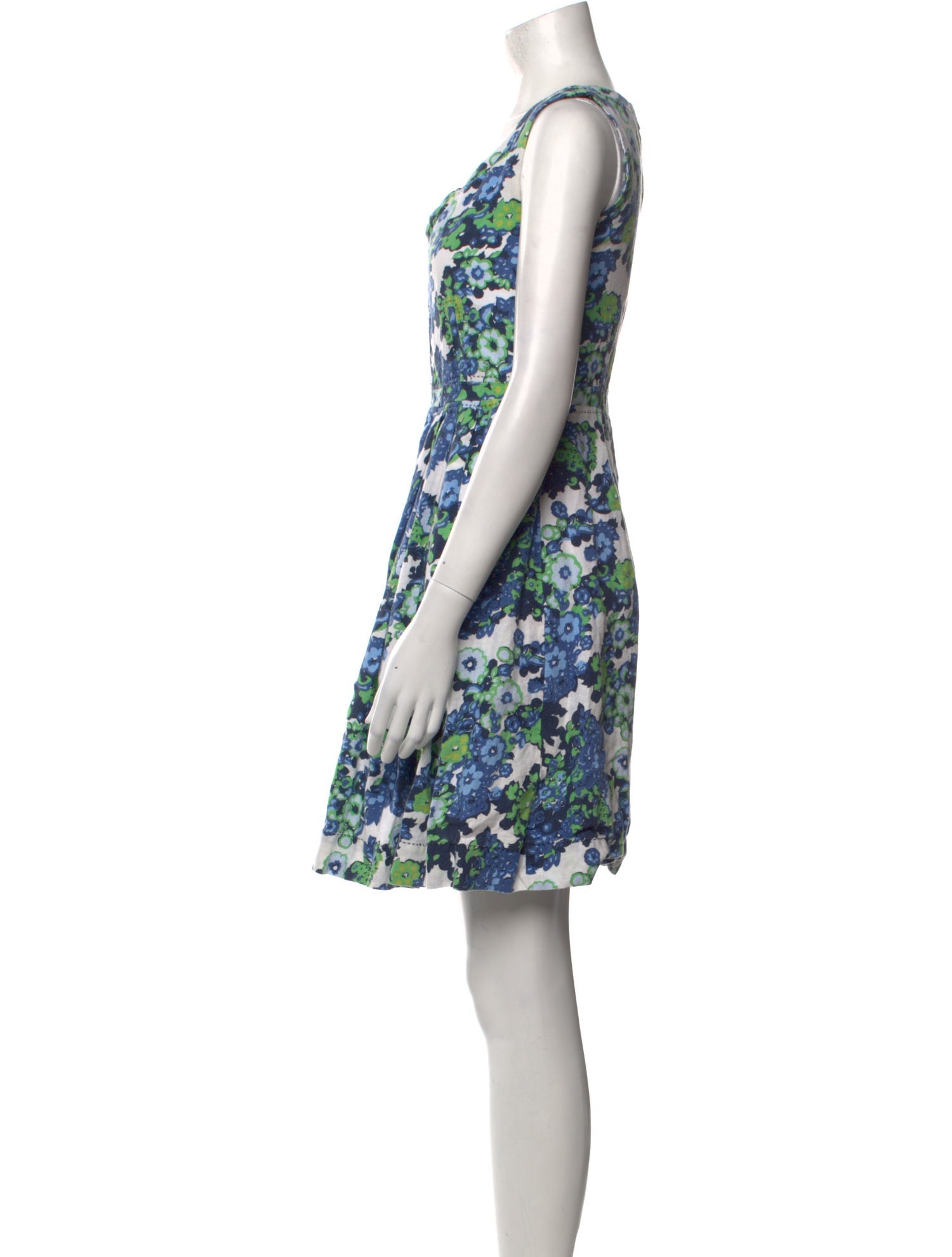 Tory Burch Linen Knee-Length Dress