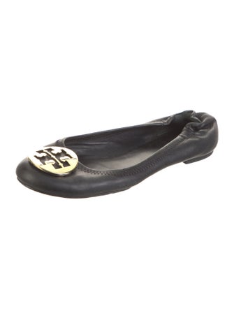 Tory Burch Minnie Leather Ballet Flats