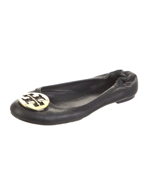 Tory Burch Minnie Leather Ballet Flats