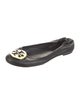 Tory Burch Minnie Leather Ballet Flats