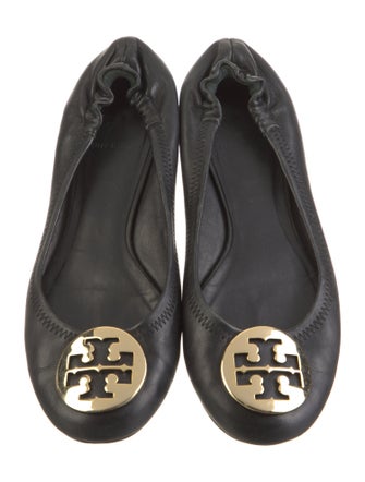 Tory Burch Minnie Leather Ballet Flats