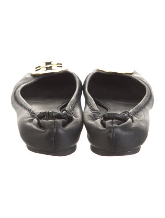 Tory Burch Minnie Leather Ballet Flats