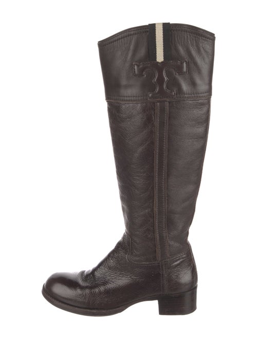 Tory Burch Leather Riding Boots