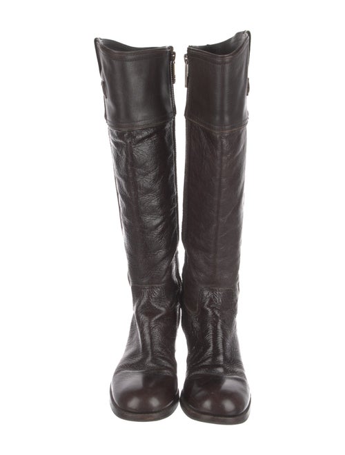 Tory Burch Leather Riding Boots