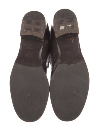 Tory Burch Leather Riding Boots