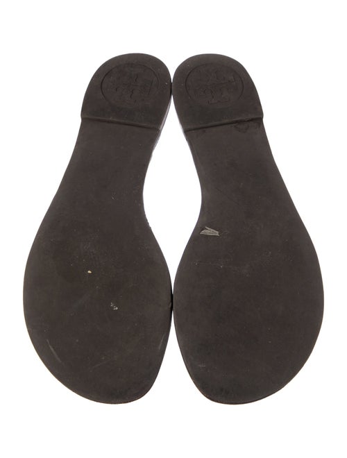 Tory Burch Leather T-Strap Sandals