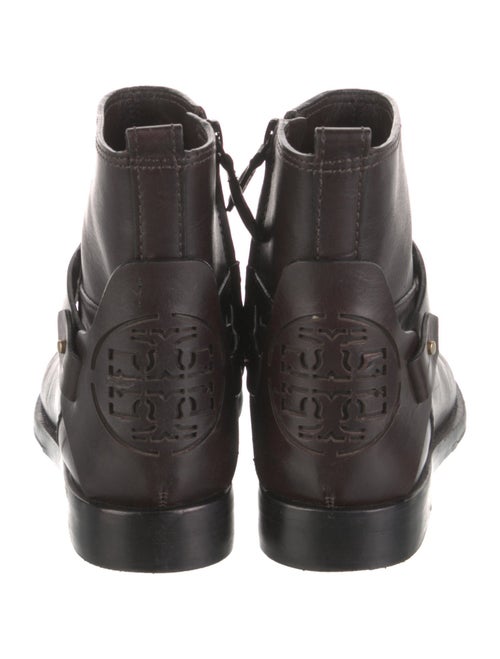 Tory Burch Leather Moto Boots