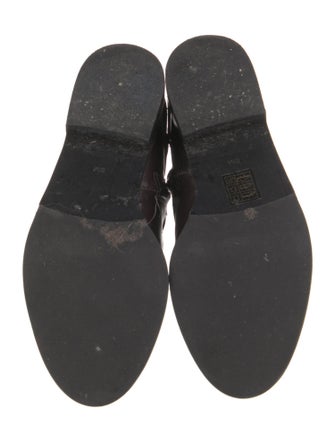 Tory Burch Leather Moto Boots