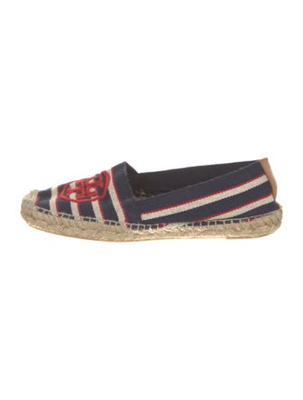 Tory Burch Canvas Printed Espadrilles