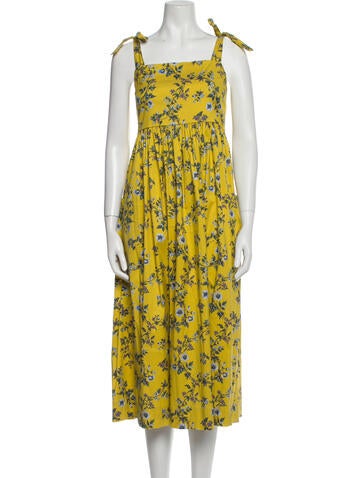 Tory Burch Dresses Floral Print Long Dress S