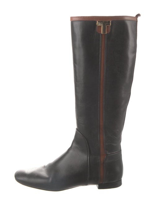 Tory Burch Leather Riding Boots