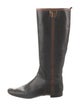 Tory Burch Leather Riding Boots
