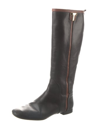 Tory Burch Leather Riding Boots