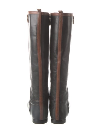 Tory Burch Leather Riding Boots