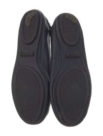 Tory Burch Leather Studded Accents Ballet Flats