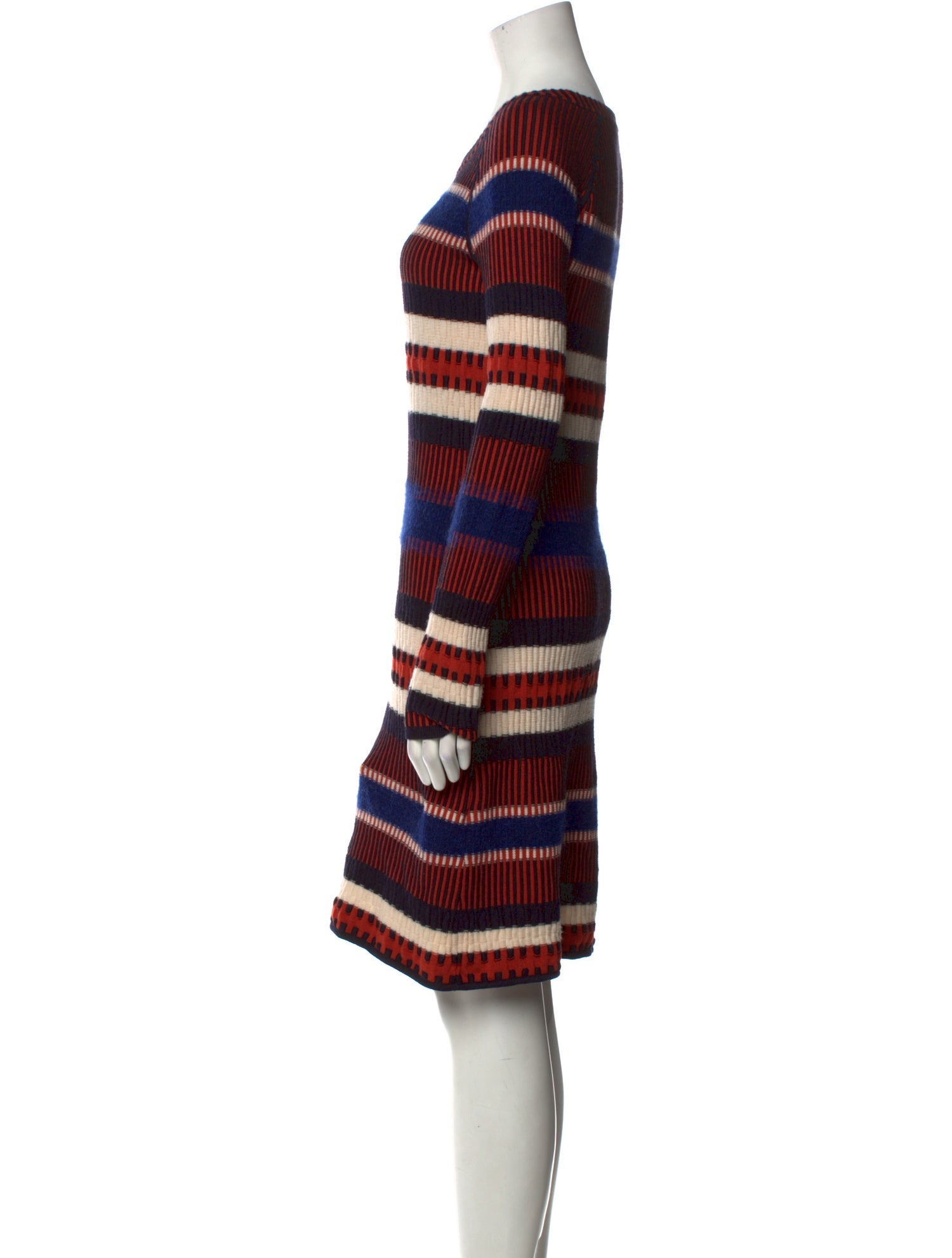 Tory Burch Striped Knee-Length Dress