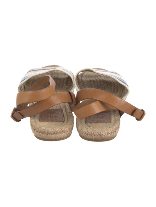 Tory Burch Canvas Printed Espadrilles