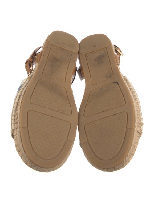 Tory Burch Canvas Printed Espadrilles