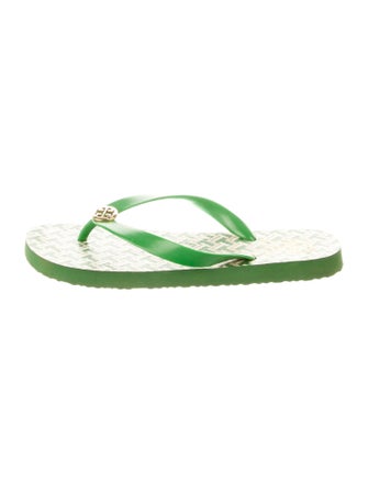 Tory Burch Printed Flip Flops