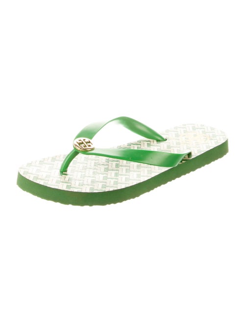 Tory Burch Printed Flip Flops