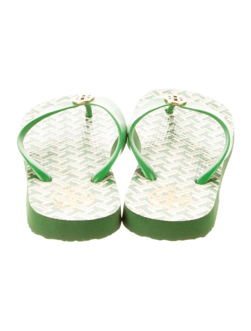 Tory Burch Printed Flip Flops