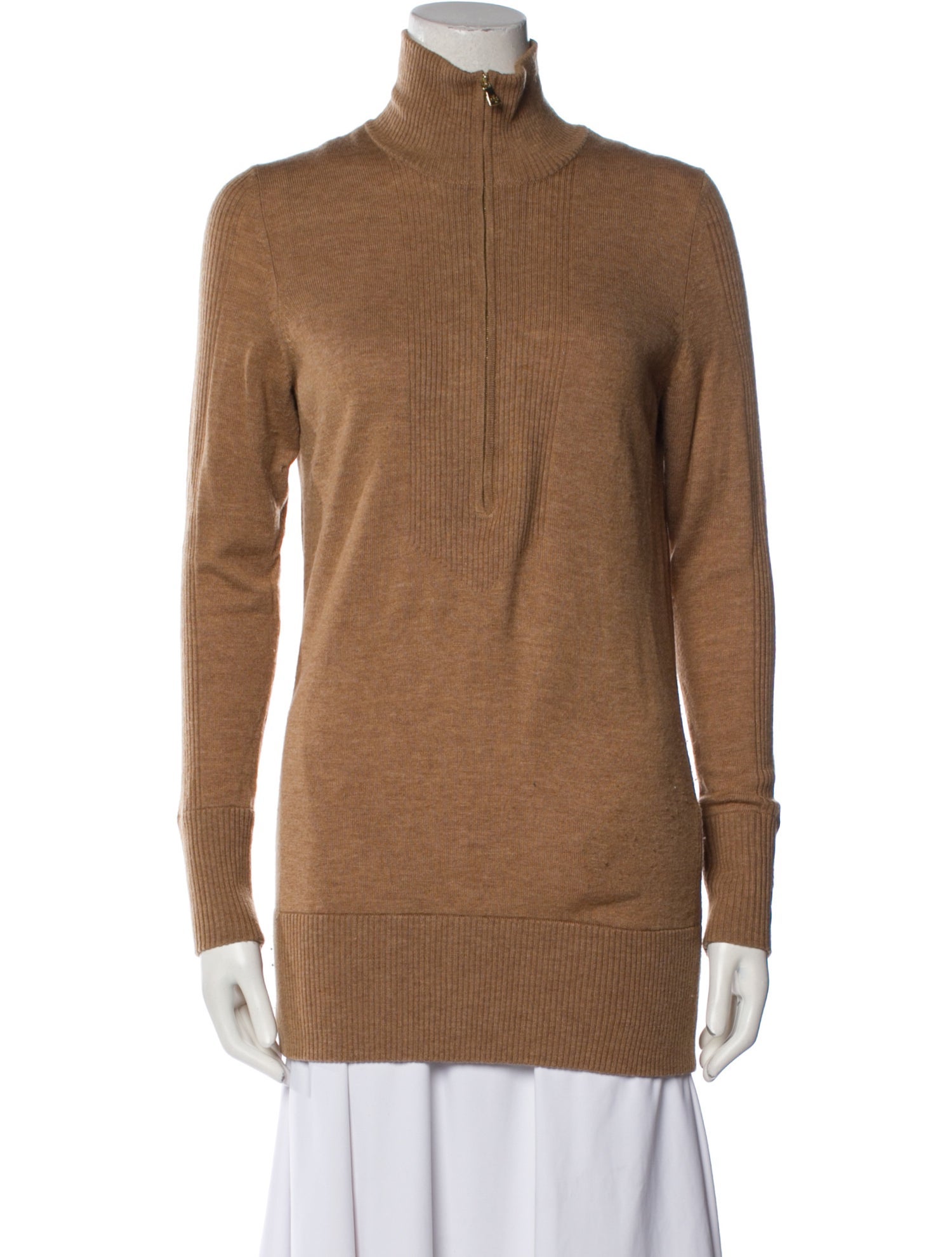 Tory Burch Wool Mock Neck Sweater