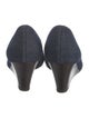 Tory Burch Denim Whipstitch Trim Pumps