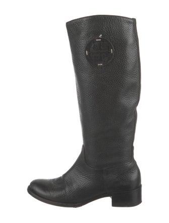 Tory Burch Leather Riding Boots