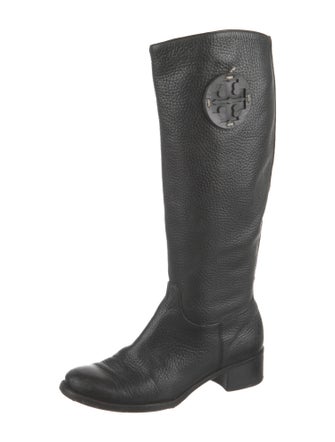 Tory Burch Leather Riding Boots