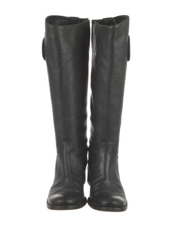 Tory Burch Leather Riding Boots