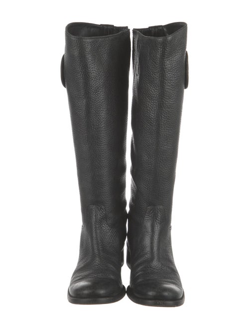 Tory Burch Leather Riding Boots