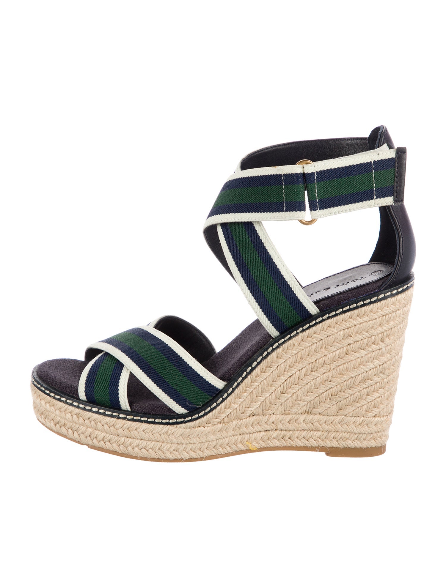 Tory Burch Canvas Printed Espadrilles