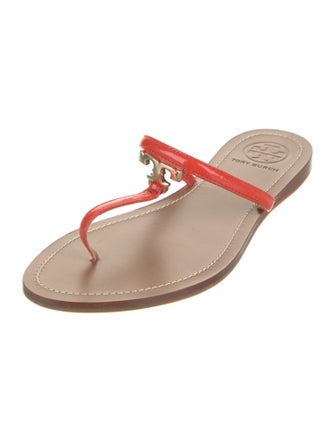 Tory Burch Patent Leather Slides