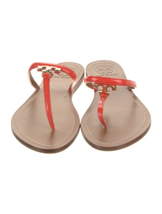 Tory Burch Patent Leather Slides