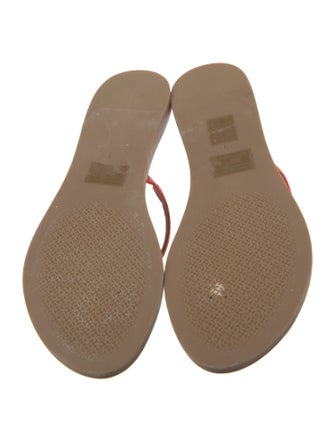 Tory Burch Patent Leather Slides