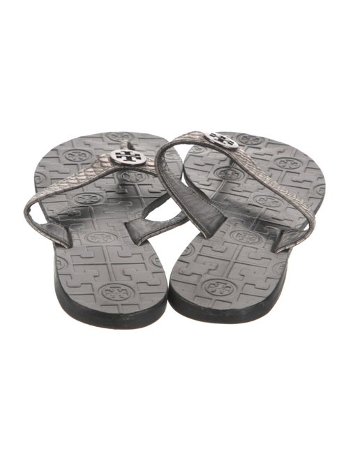 Tory Burch Leather Flip Flops