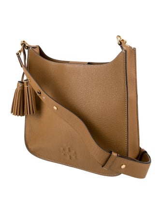 Tory Burch Leather Messenger Bag