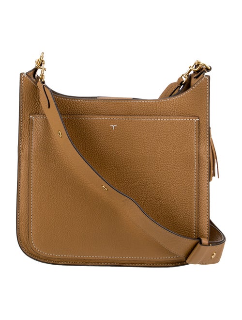 Tory Burch Leather Messenger Bag