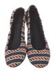Tory Burch Canvas Printed Ballet Flats