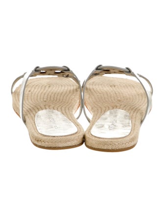 Tory Burch Leather Espadrilles