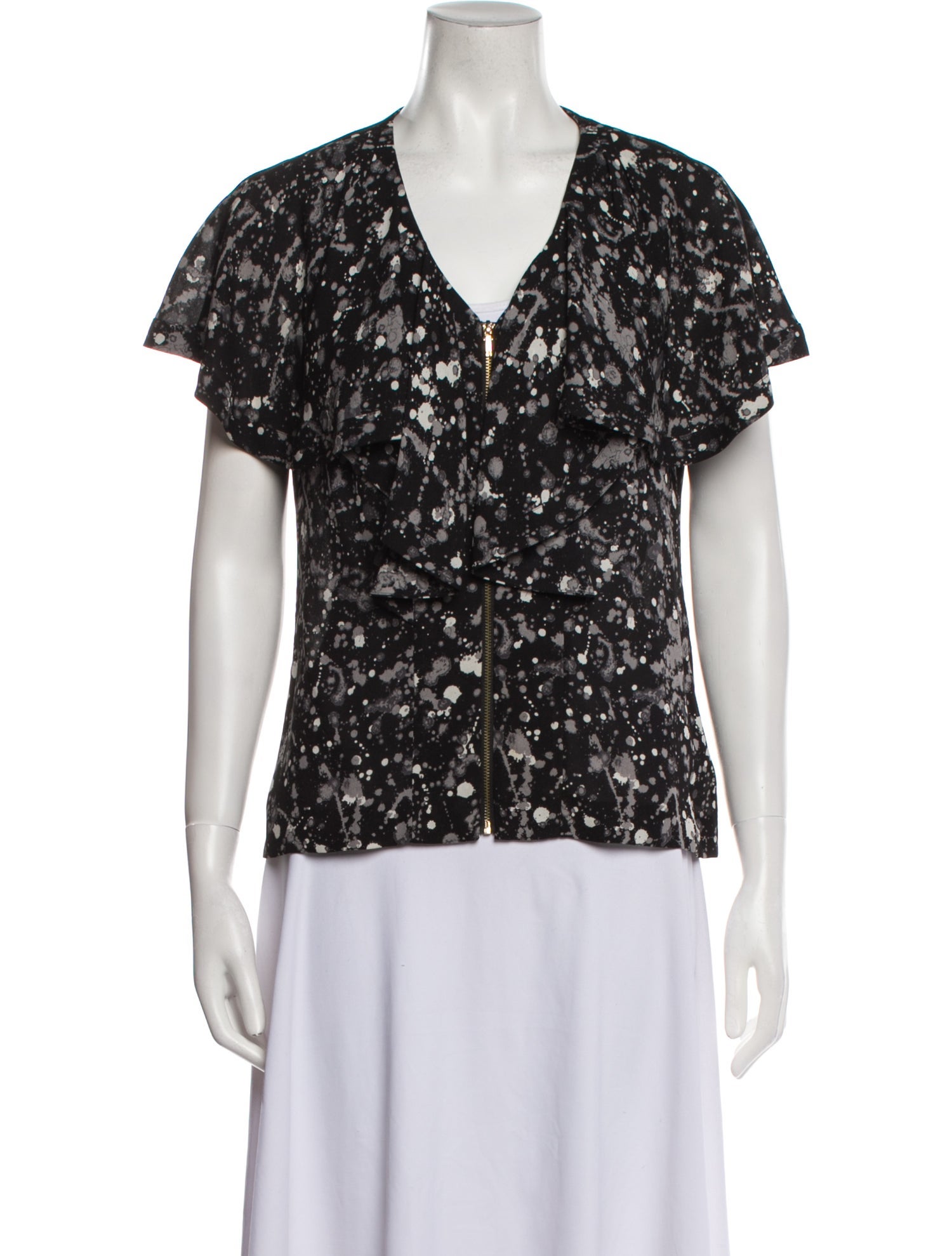 Tory Burch Silk Printed Blouse