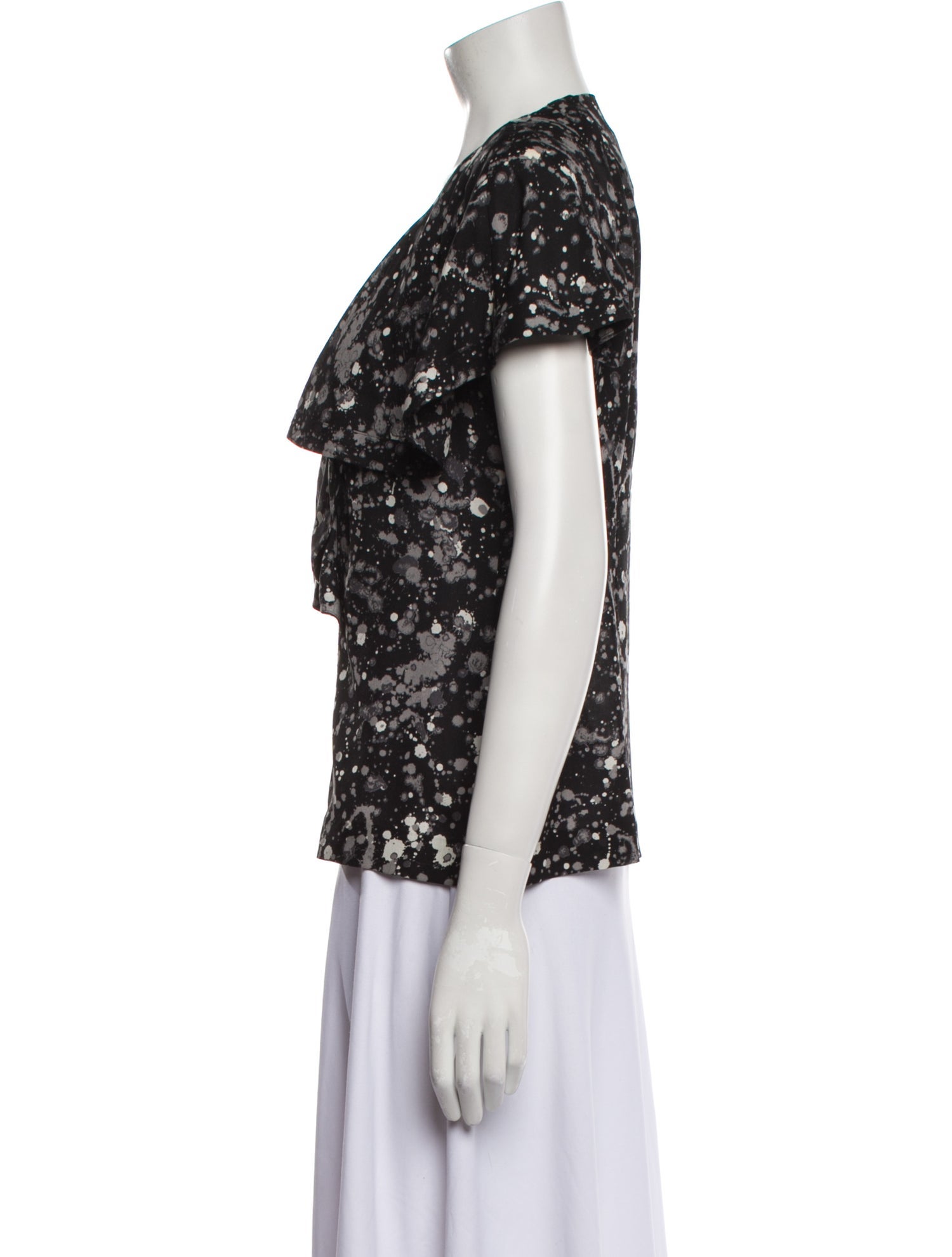 Tory Burch Silk Printed Blouse