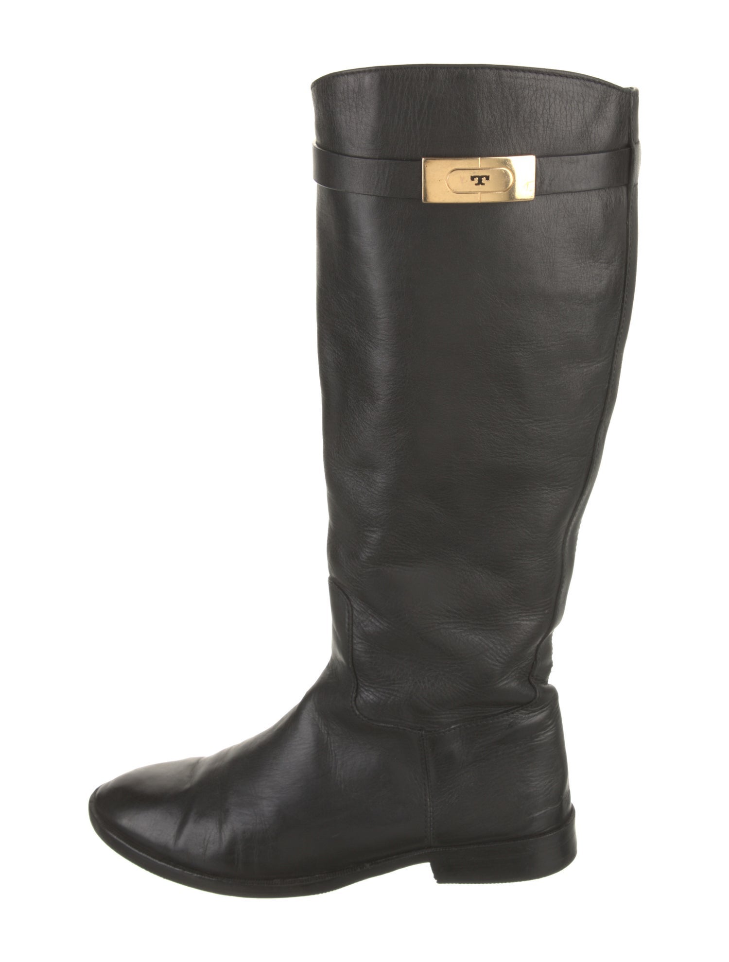 Tory Burch Leather Riding Boots