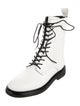 Tory Burch Leather Combat Boots