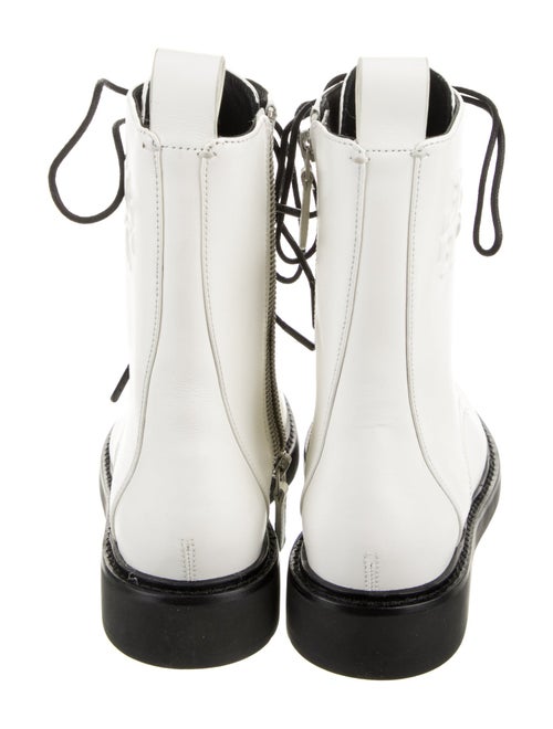 Tory Burch Leather Combat Boots