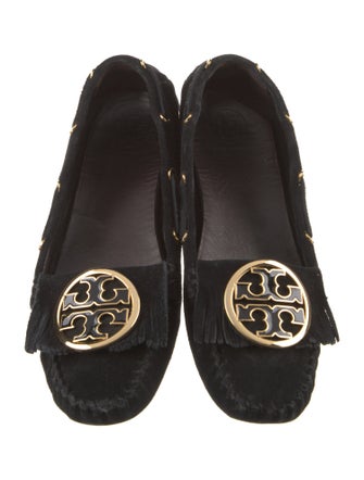 Tory Burch Suede Loafers