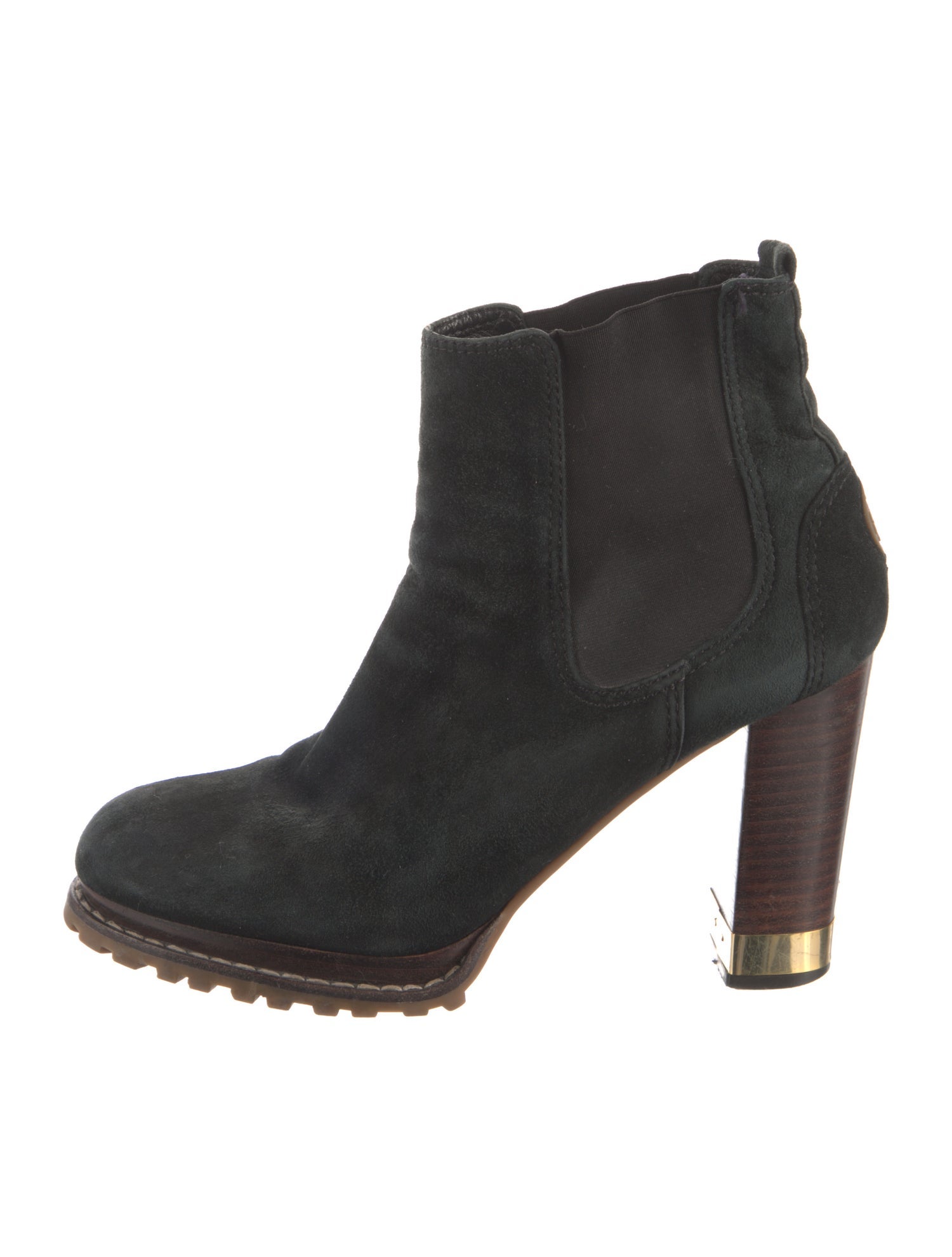 Tory Burch Suede Chelsea Boots